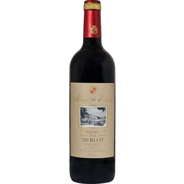 Markovic Estates Reserve Merlot Semi Sweet