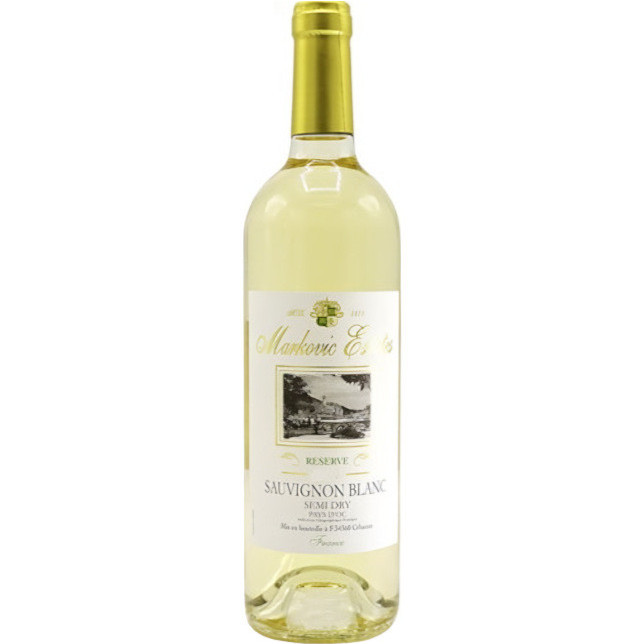 Markovic Estates Chardonnay Semi Dry 2023