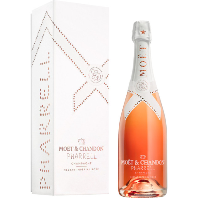 Moët & Chandon Nectar Impérial Rosé Champagne Pharrell Williams