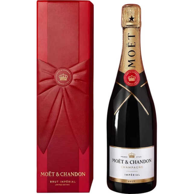 Moët & Chandon Impérial Brut Champagne Red Gift Box