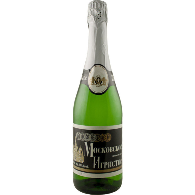 Moskovskoe Igristoe Wine Semi Sweet Sparkling