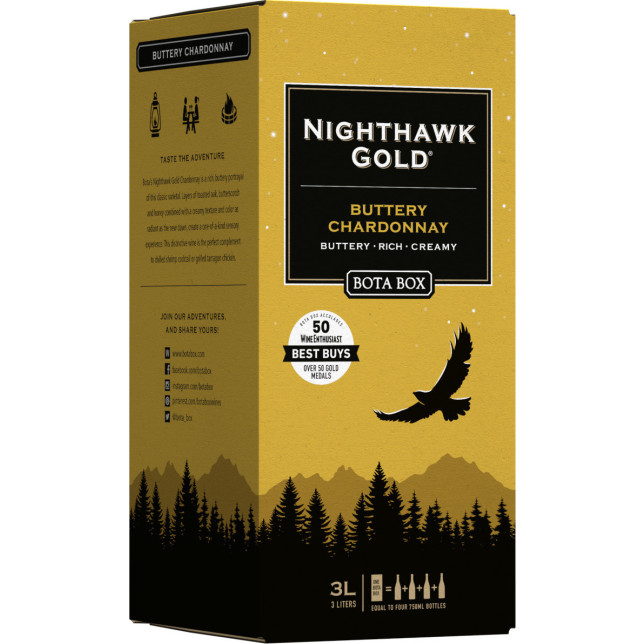Bota Box Nighthawk Black Buttery Chardonnay