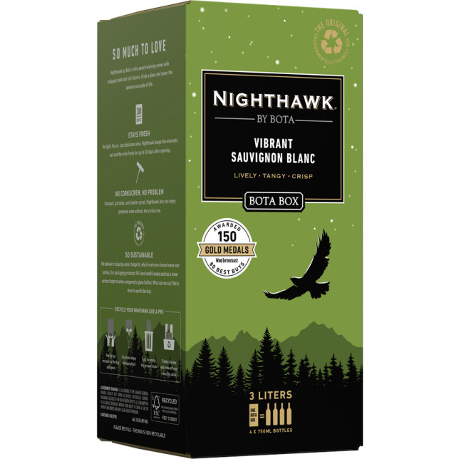 Bota Box Nighthawk Vibrant Sauvignon Blanc