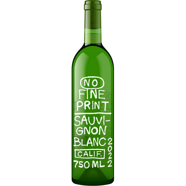 No Fine Print Sauvignon Blanc 2022