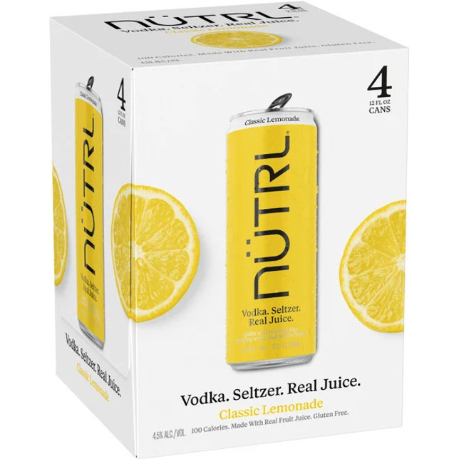 NÜTRL Classic Lemonade Vodka Seltzer