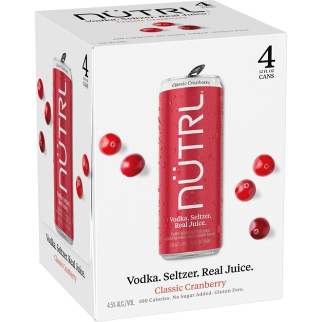 NÜTRL Classic Cranberry Vodka Seltzer