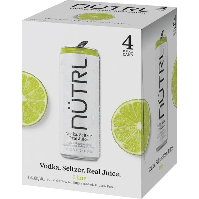 NÜTRL Lime Vodka Seltzer