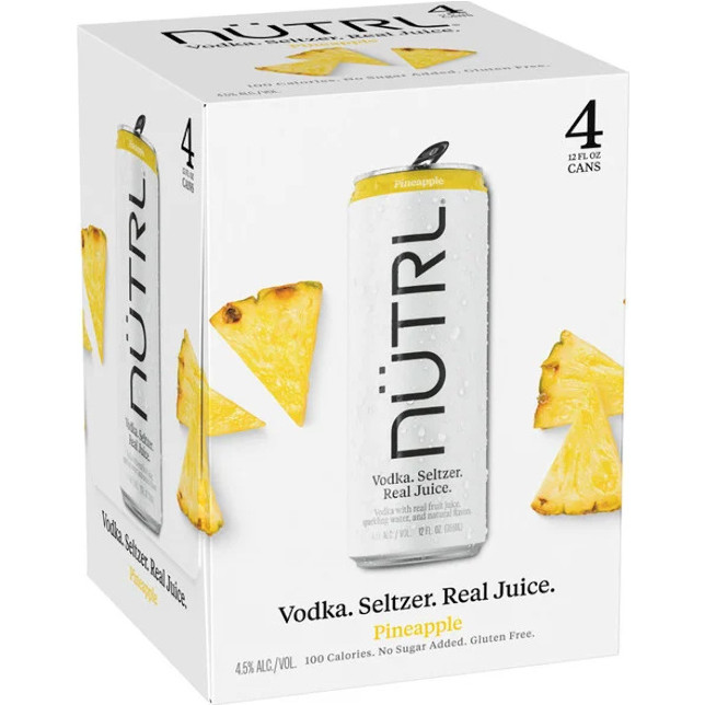 NÜTRL Pineapple Vodka Seltzer