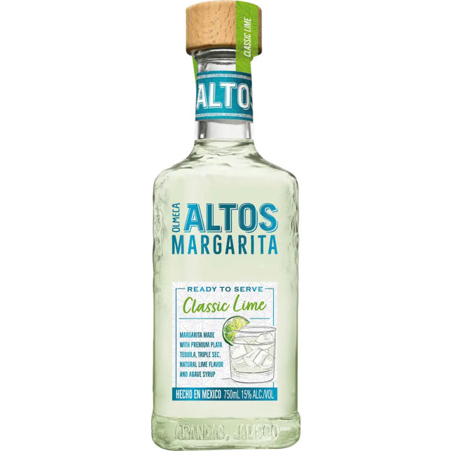 Olmeca Altos Classic Lime Margarita