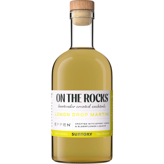 On The Rocks Lemon Drop Martini