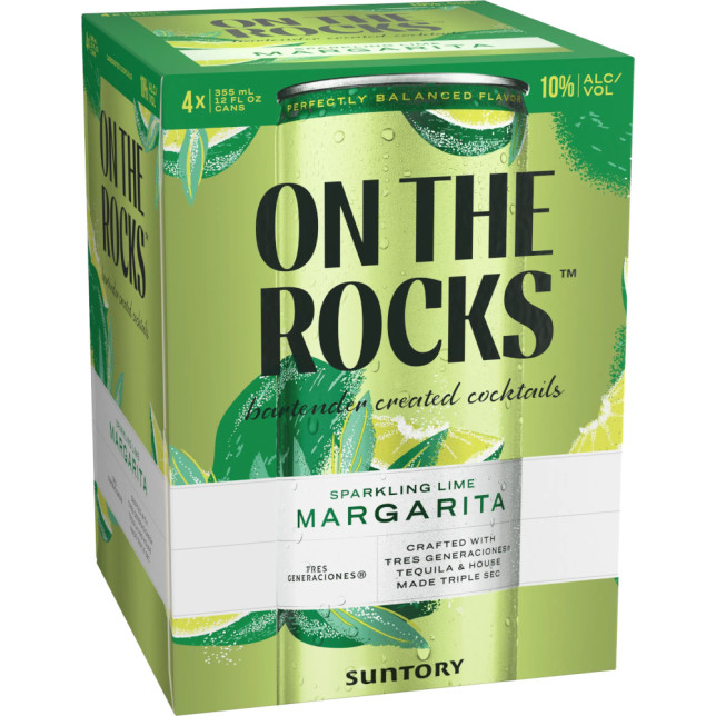 On The Rocks Sparkling Lime Margarita