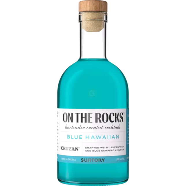 On The Rocks Blue Hawaiian