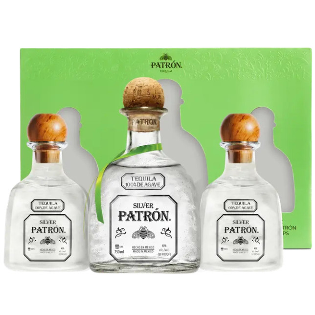 Patrón Silver Gift With 2 Jars 2026