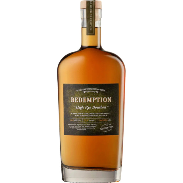 Redemption High Rye Bourbon