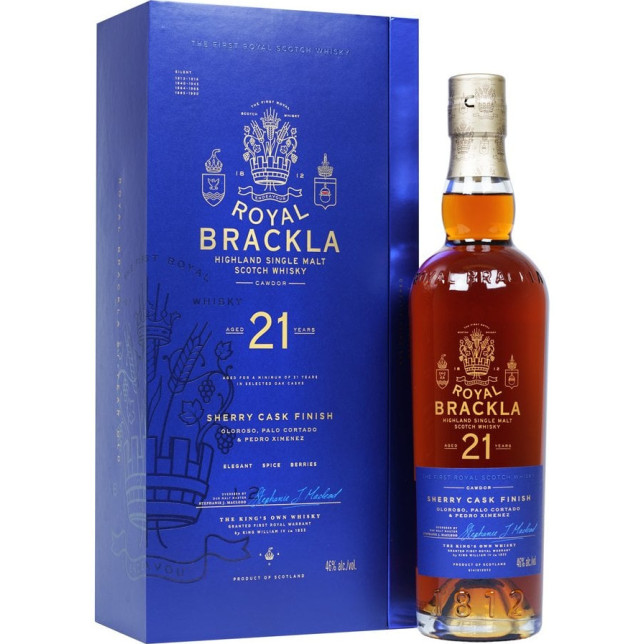 Royal Brackla 21 Year Scotch