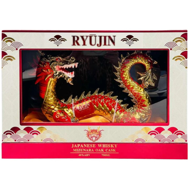 Ryujin Red Dragon Japanese Whisky Mizunara Oak Cask