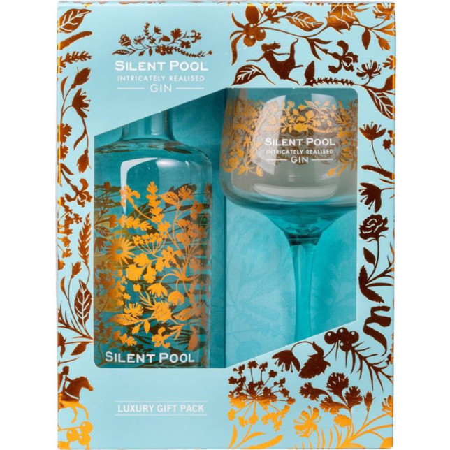 Silent Pool Gin Gift Pack with Glass
