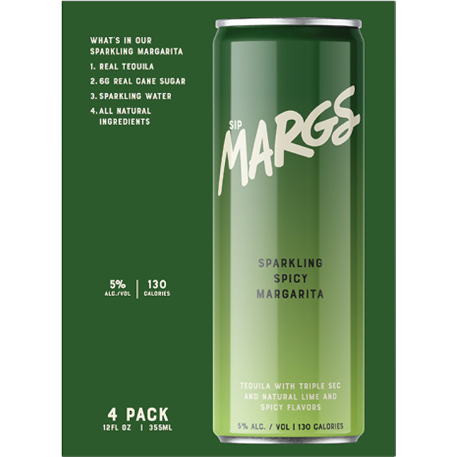SipMargs Sparkling Spicy Margarita