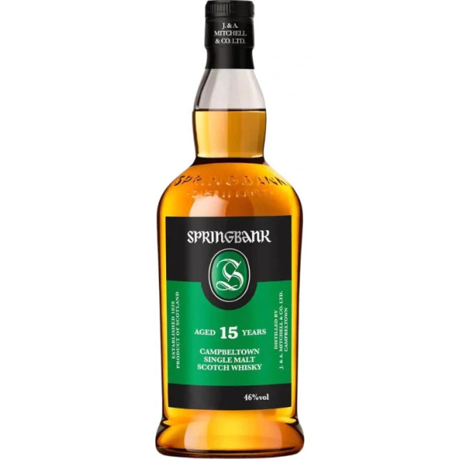Springbank 15 Year Cask Strength Campbeltown Single Malt Scotch Whisky