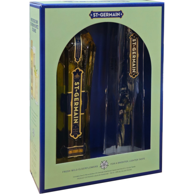 St-Germain Elderflower Liqueur Gift
