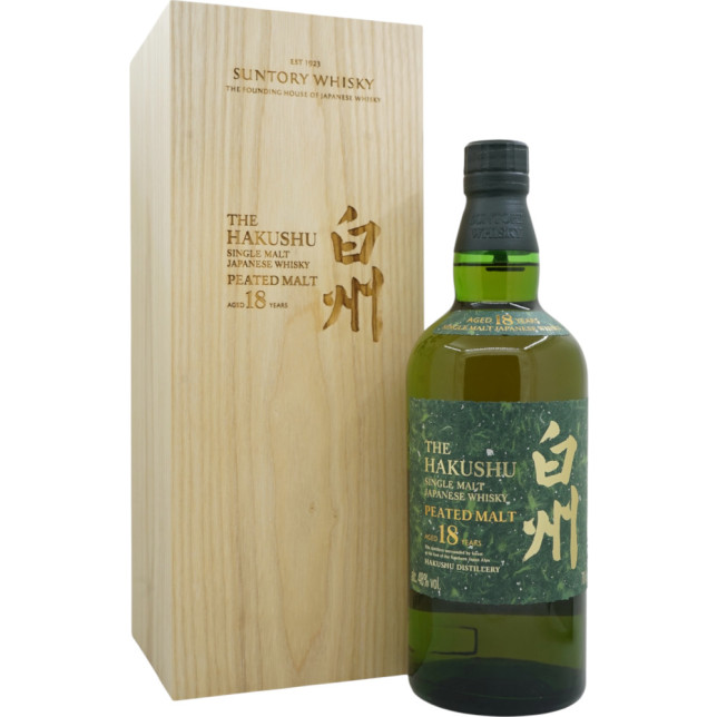 Suntory Hakushu Peated Malt 18 Year