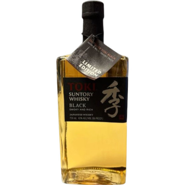 Suntory Toki Whisky Black Smoky and Rich Limited Edition
