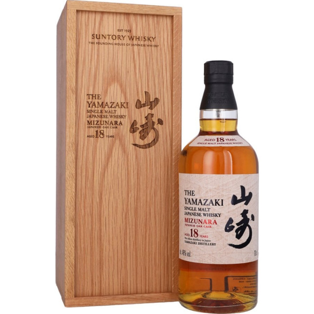Suntory Yamazaki Mizunara 18 Year