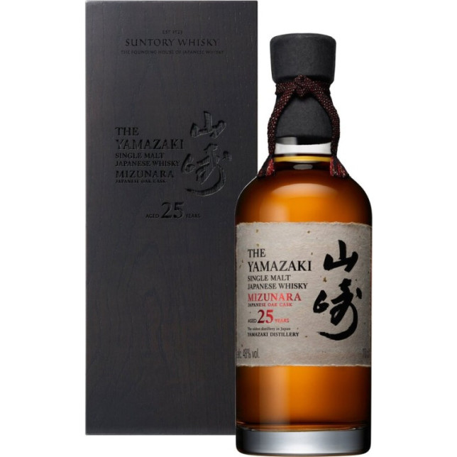 Suntory Yamazaki Mizunara 25 Year