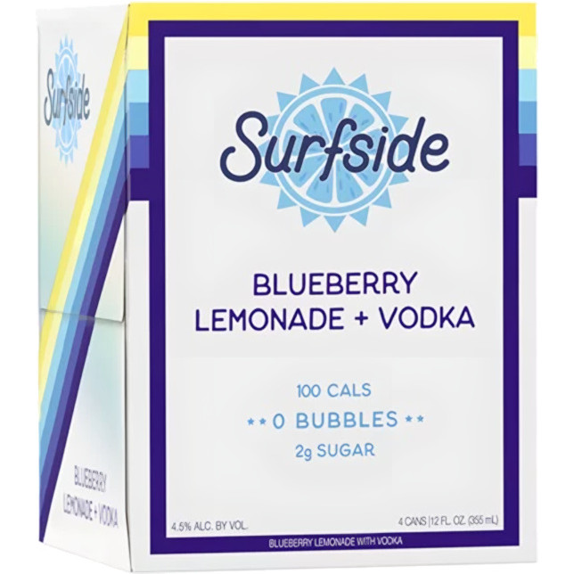 Surfside Blueberry Lemonade + Vodka
