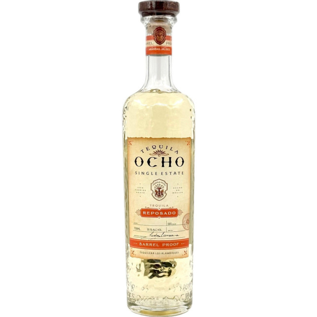 Tequila Ocho Reposado Barrel Proof La Mesa