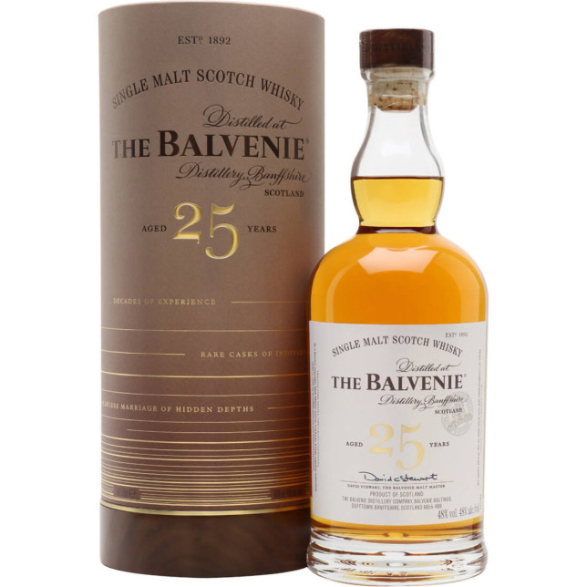 The Balvenie 25 Year Single Malt Scotch