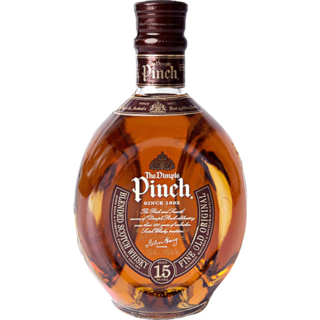 The Dimple Pinch 15 Year Blended Scotch Whisky