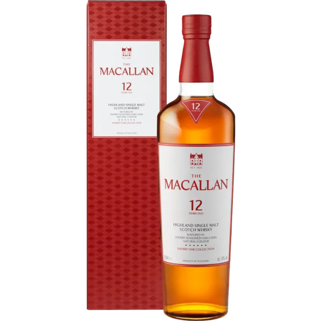 The Macallan Sherry Oak 12 Years Old