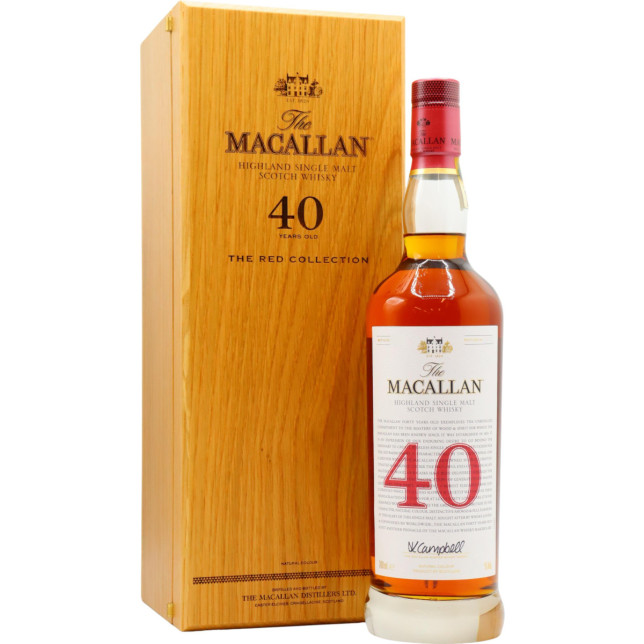 The Macallan 'The Red Collection' 40 Years Old
