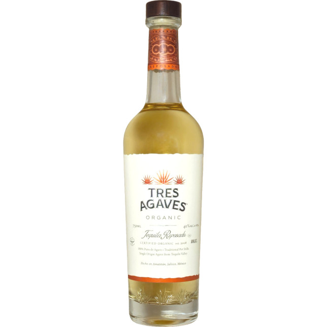 Tres Agaves Tequila Reposado Organic