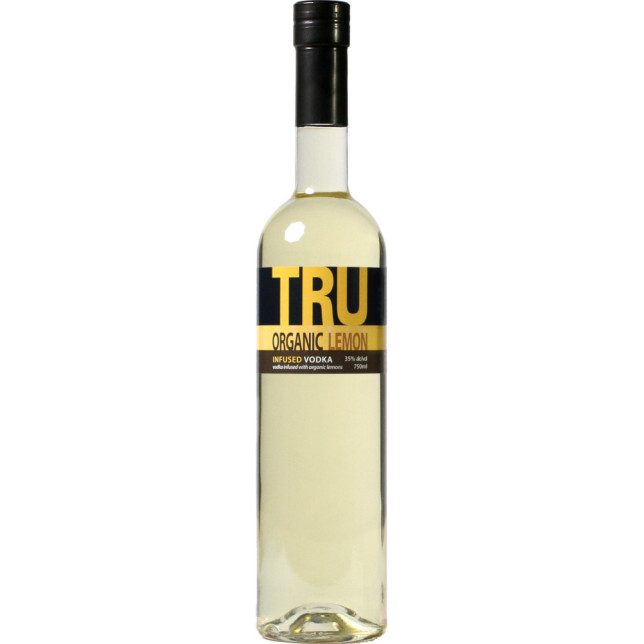 Tru Organic Lemon Infused Vodka