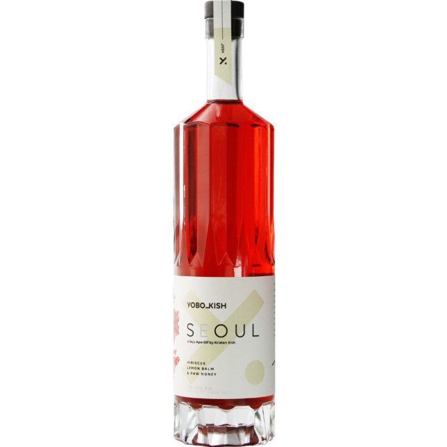 Yobo Kish Seoul Soju Hibiscus Lemon Balm Raw Honey