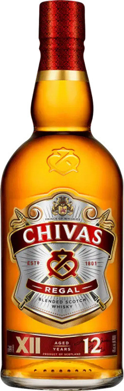 WHISKY CHIVAS REGAL 12ANS, 70CL, 40%ALC - Sanaga CM