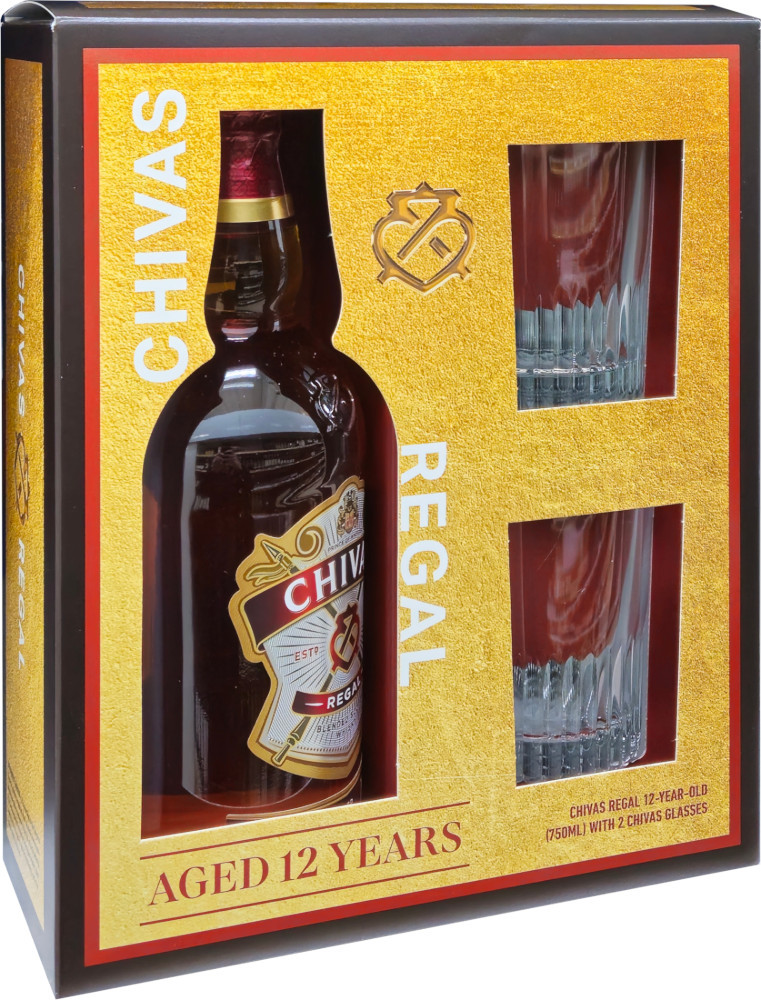 Chivas Regal 12 Years Old Blended Scotch Whisky, Product page