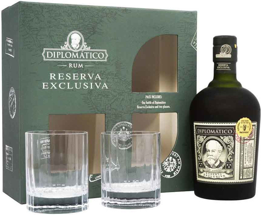 RON DIPLOMÁTICO RESERVA EXCLUSIVA RUM — Bogey's Bottled Goods