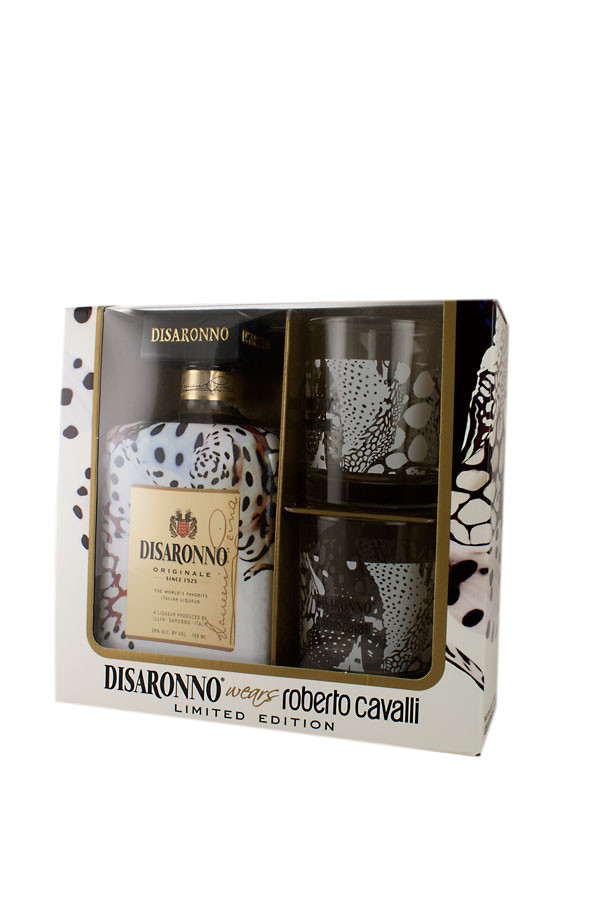 Disaronno Roberto Cavalli Limited Edition With Giftbox And Glasses 0,7 ...
