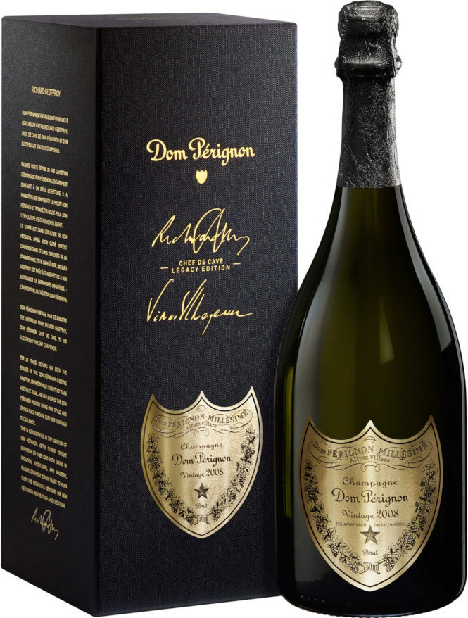 Dom Perignon Champagne Brut Luminous Champagne Blend 2008 750ml -  Champagne, France