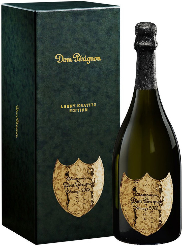 Dom Perignon Lenny Kravitz Ltd 2008 (if the shipping method is UPS or  FedEx, it will be sent without box)