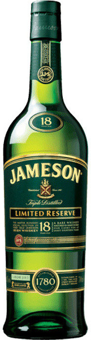 Jameson 18 ans : la douceur et la richesse d'un whiskey 18 ans d'âge