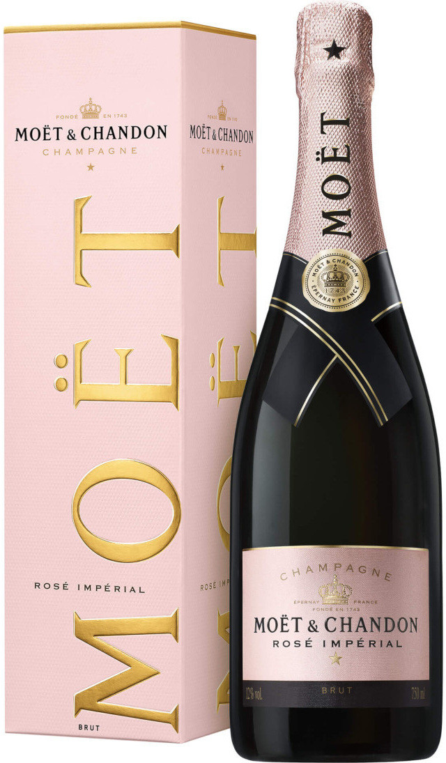 Moët & Chandon Rose Imperial (if the shipping method is UPS or FedEx, it  will be sent without box)