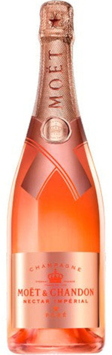 Moët & Chandon Nectar Imperial Rose Champagne Lumnious