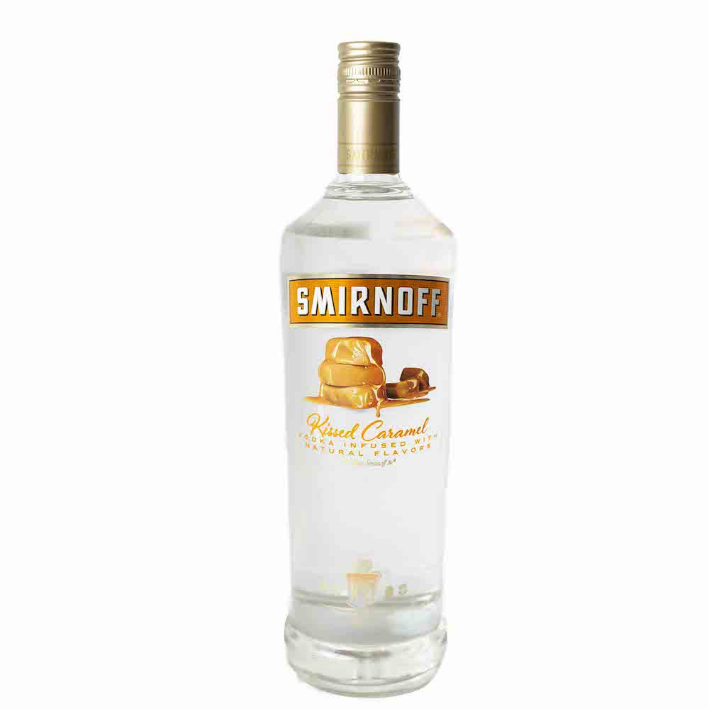 Smirnoff Kissed Caramel (Vodka Infused With Natural Flavors), 1 L