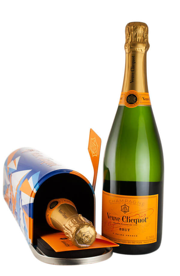 Personalized Veuve Clicquot Box and Champagne - SeaChange